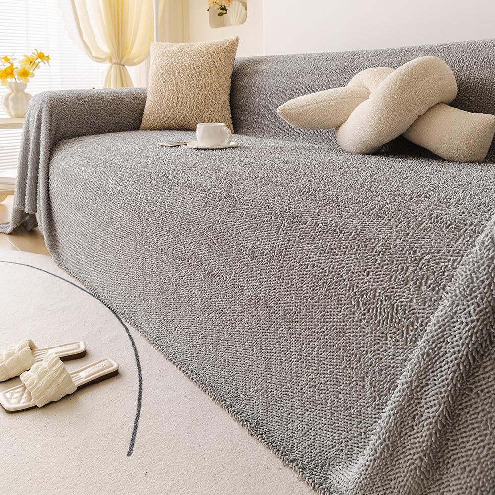 Full Dustproof Sofa Cover Blanket Non-Slip Towel For Living Room Furniture Simple Four Seasons Universal Couch Cushion Mat