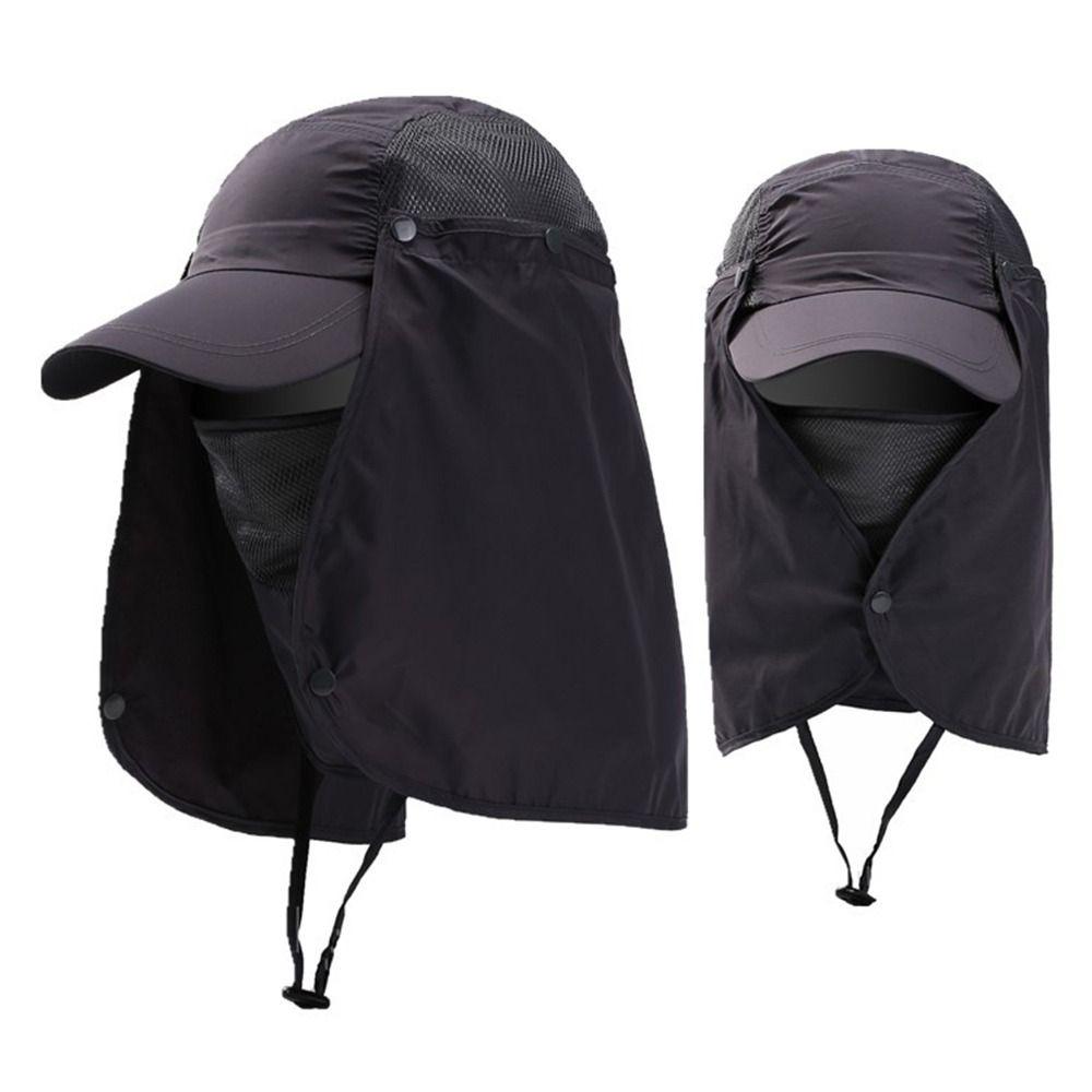 Quick-dry Camping Hiking Hats Breathable Fishing Hat Outdoor Sports Fishman Headwear Summer