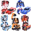 Original Tobot Deformation Robot 6 In 1 Transforming Car ALPHA  Action Figure Korea Anime Cartoon Brothers Warrior MAGMA Toys