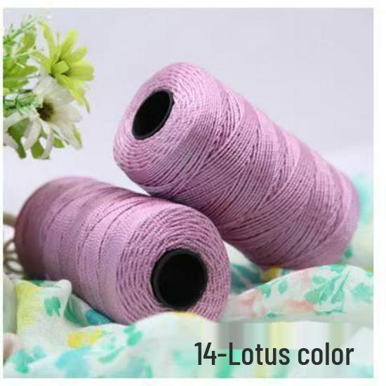 Ice Silk Three-Strand Yarn for Crochet Bags, Hats, Seat Cushions, Bottle Sleeves, and Slippers