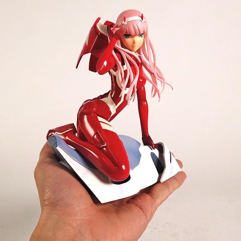 Anime Figure Darling In the FRANXX Figure Zero Two 02 Red/White Clothes Sexy Girls PVC Action Figures Toy Collectible Model