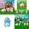 Cute Resin Dinosaur Desktop Decoration Lovely Cartoon Animal Figurine