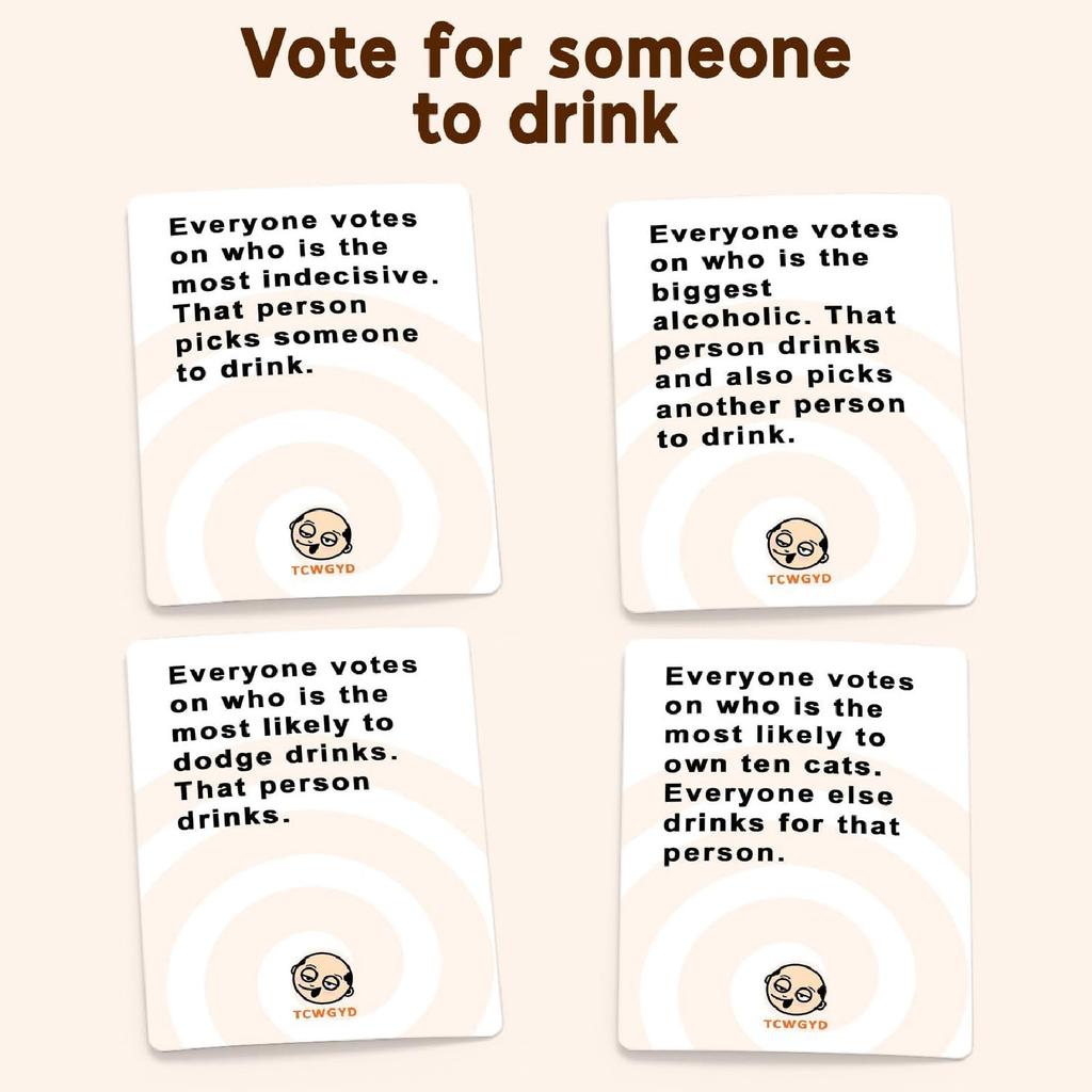 Party board game, drinking card game, 100 question cards, romantic and slightly teasing challenges, suitable for parties, 9x2.9x6.8 cm, orange
