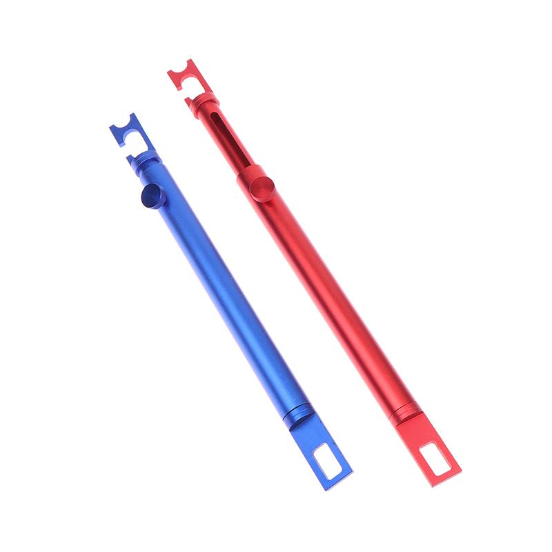 מוט תמיכה להברקת רכב מוט תמיכה אלומיניום נשלף מוט קיבוע לדלת רכב מוט תמיכה מתארך מתכוונן לאוטו