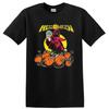 Helloween Halloween Metal Rock T Shirt Pumpkin Reaper Graphic Band Tee