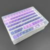 Dustproof Clear Keycaps Case with Paper Dividers Keycaps Package Organizer  Collector