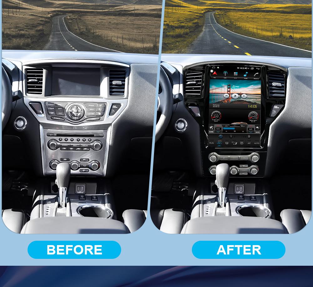 Nissan Pathfinder 2012-2019 Android Central Control Navigator System