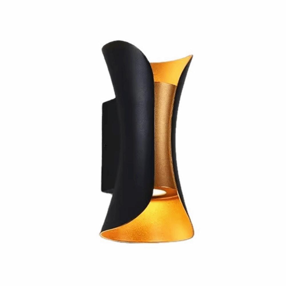 

Креативный уличный настенный светильник, светильник вверх-вниз, настенный бра, скандинавский прикроватный светильник, освещение для крыльца чёрный