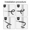 8Pcs Stainless Steel Camping Lantern Hook Hangers Outdoor Lamp Hanger Stand Light Stand Holder Hooks for Outdoor Camping Fishing
