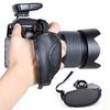 Universal Durable Camera Hand Grip Faux Leather Oval Wrist Band for SLR/DSLR