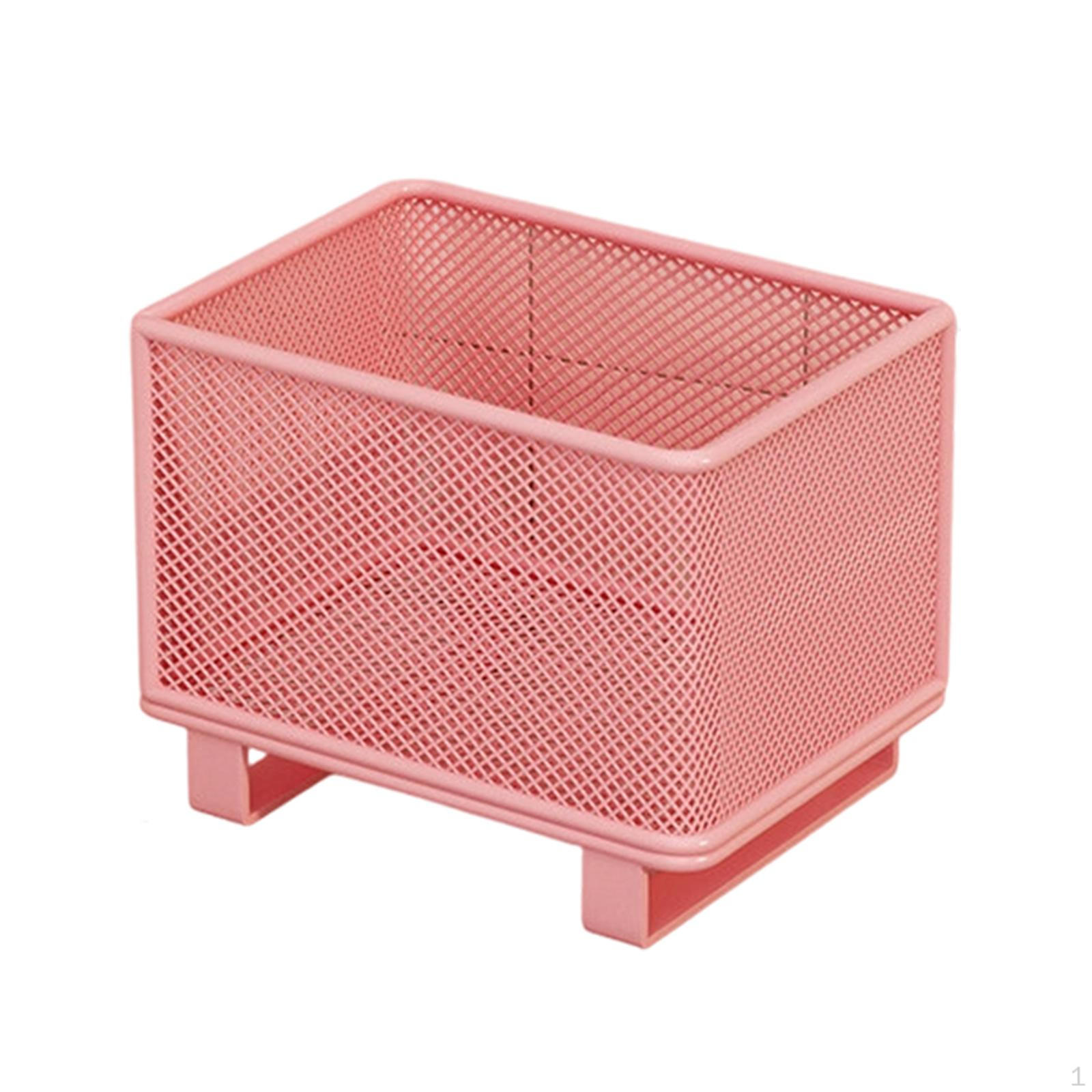 for The Countertop Sturdy Iron Fruit Basket Storage Laundry Pantry And More M розовый 1370₽