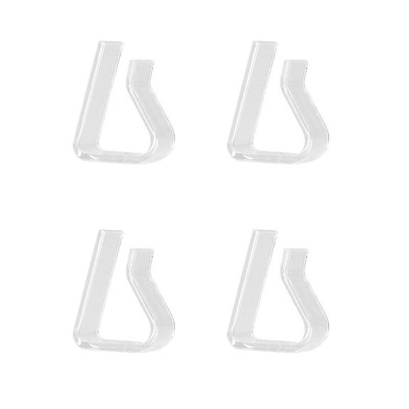 

Multifunction Transparent Tablecloth Clamps 4pcs/set Perfect for Home Decoration and Gift Supplies Party Decoration 1