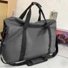 Waterproof Oxford Gym Handbags Zipper Women's Clothing Tote Casual Travel Duffel Bag  Weekend