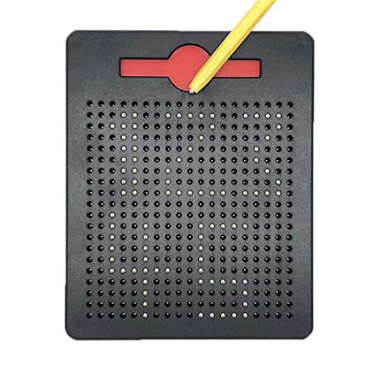 

YIMEO Рисование Магнитные бусины Искусство Рисование Интеллектуальный подарок для девочек и Празднование поступления в детский сад Детский планшет, Планшет, Доска, Развитие, Мальчики, чёрный