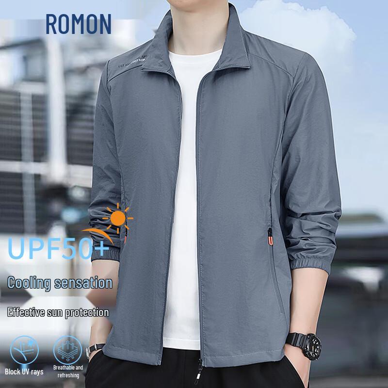 Romon Men s Ice-Feel Quick-Dry Jacket XL