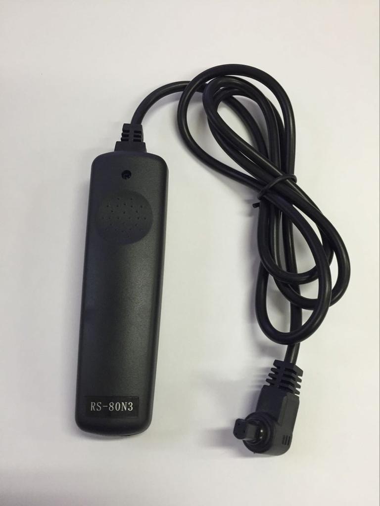 PCA Tech Fjernutløserkabel til Kompatibel med Canon og [Lett grep, Nybegynnervennlig] RS-80N3 TC-80N3