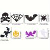 Halloween Confetti Glitter Set with Bats Spider Pumpkin Sprinkles for Table Decorations Scatter Design