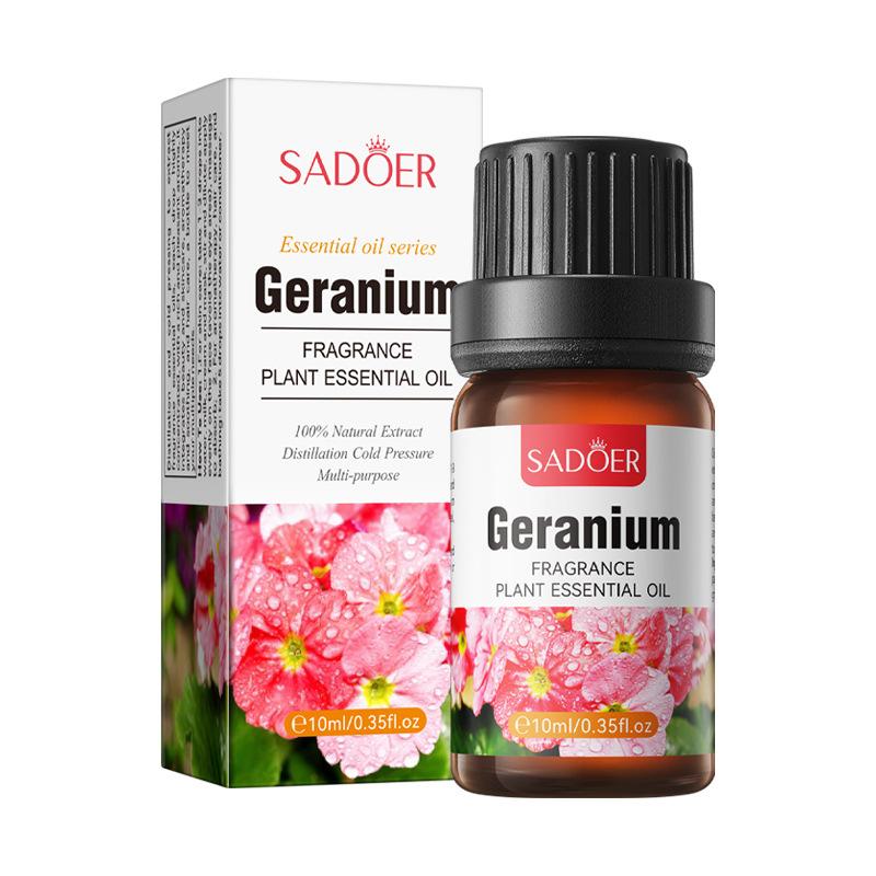 Plant Essential Oil Set 10ml Each Natural Fragrance Therapy Aromatherapy Body Oil Spa Massage Gift Set Export Wholesale