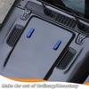 Front Engine Hood Hinge Decoration Trim Cover for Jeep Wrangler JL JT 2018+ Blue