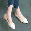 Women's Comfortable Soft Leather Shoes Soft Sole Block Heel Pumps Casual Walking Shoes For Mother