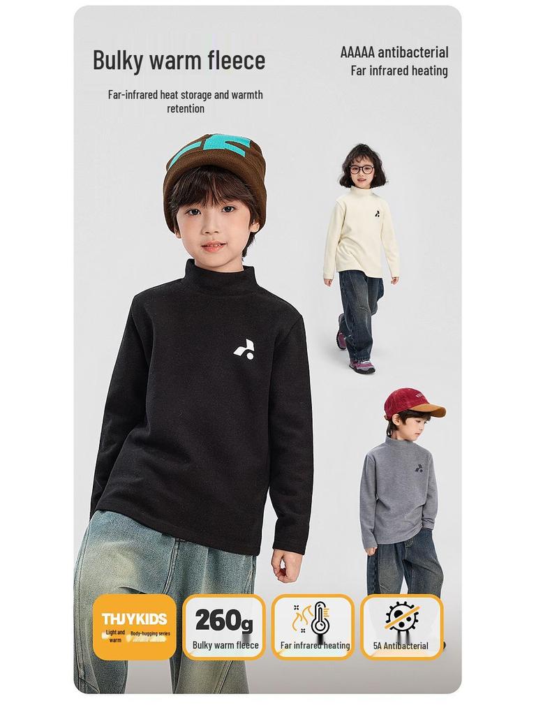Fairy Tale Memory Boys' Winter T-Shirt 2025: Warm Autumn/Winter Top for Kids