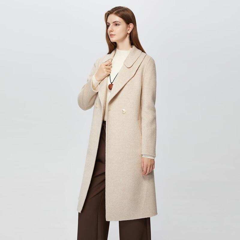 Women's Stylish Long Wool Blend Coat