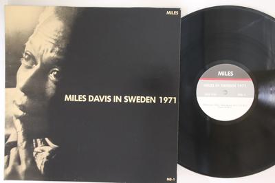 LP-skiva MILES DAVIS - I Sverige 1971 MD1 MILES Okänd Jazz Begagnad