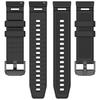 Breathable Silicone Watch Straps 24mm Flexible Designs Colorful Slim Fit Silicone Band Easy to Use for  Smartphones 