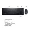 Dell KM3322W Wireless Keyboard and Mouse Combo