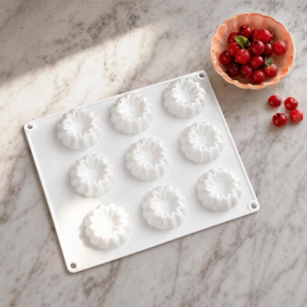 Chrysanthemum Shaped Mousse Cake Mold 12 Options Baking Mould  Homemade Candy