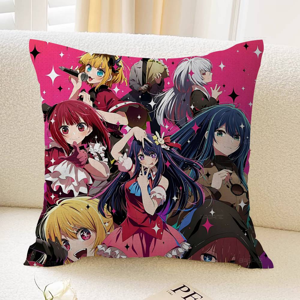 

Japanese Anime OSHI NO KO Pillow Anime Pillow Sofa Bed Head Pillow Cover Cushion Cover 45x45 Cm Fashion 30cmx30cm