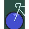 Vintage Bicycle Poster Cycling Bike Bauhaus Canvas Painting Modern Minimalist Wall Art Print Picture Home Room Decor Biker Gift