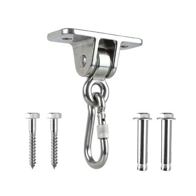 Stainless Steel Suspension Bracket Hammock Mount Ceiling Hook Anchor Hanger For Gym Training Aerial Yoga Swing Hanging Kit