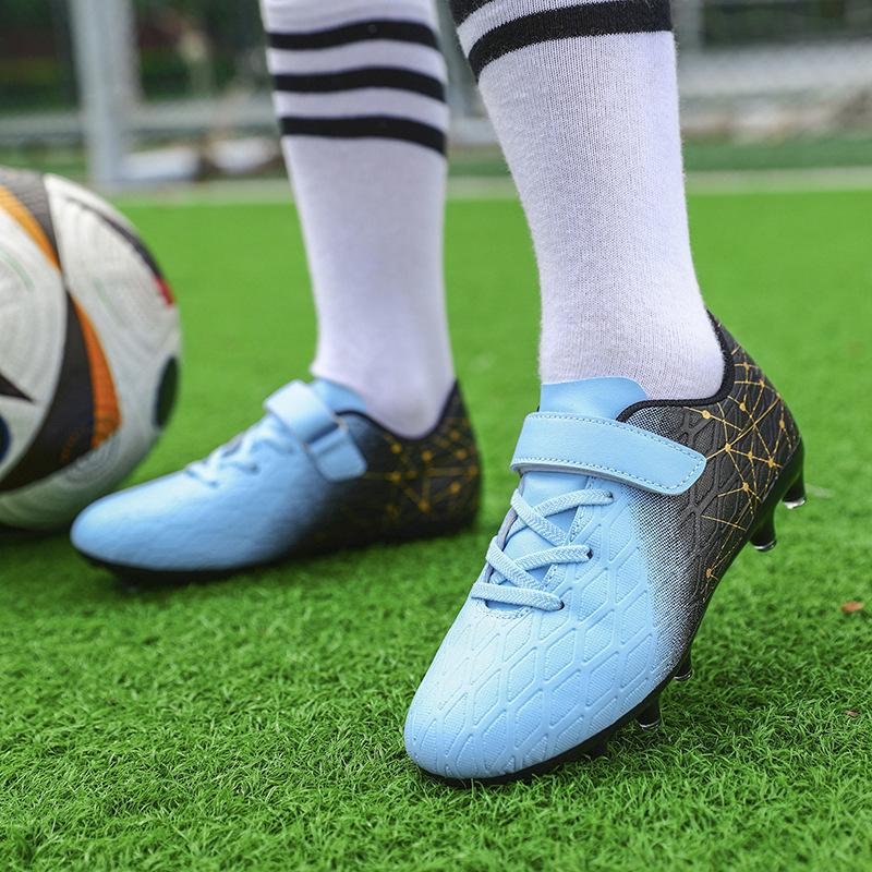 Children's football shoes spikes male and female primary and secondary school students competition training shoes wear-resistant football shoes male