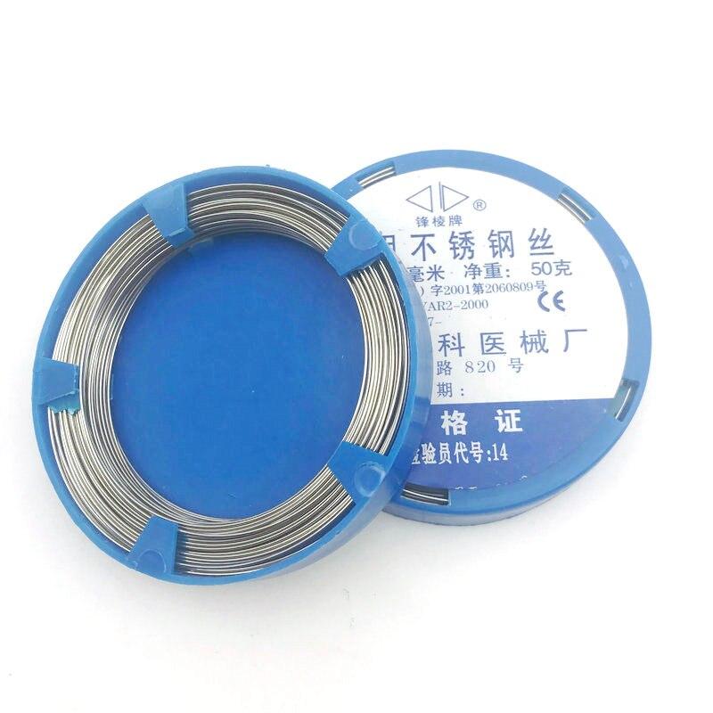 Купить 50 г стоматологическая проволока из нержавеющей стали для ...