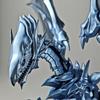 Latest Yu-Gi-Oh Blue-Eyes White Dragon Model Metal Spray-Painted Action Figures Assembly Kit Desktop Ornament Boys Collect Gifts