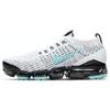 Air VaporMax Flyknit 3 White Black Aurora Women's CT1274-100
