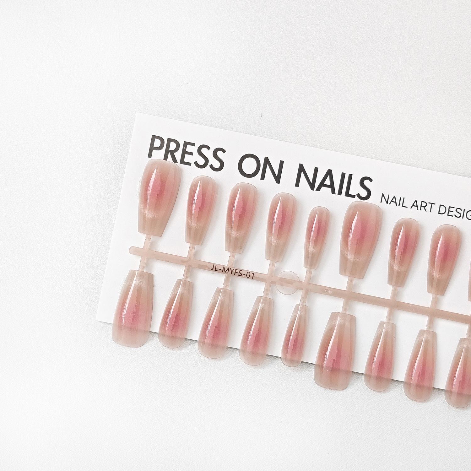 

Носимые ногти «Кошачий глаз Цзяолун»: Съемные патчи для нейл-арта S