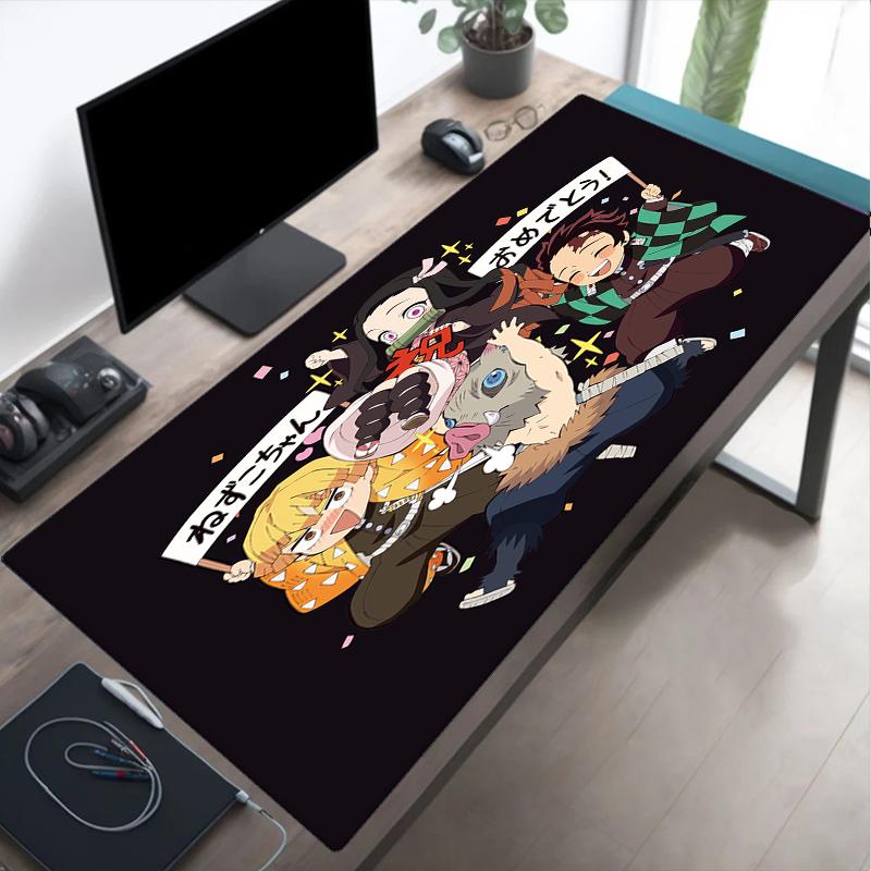 Powerful Demon Anime Mouse pad, Gaming Mouse Pad, keyboard pad, Desk Decor for computer notebook Fan Gift Birthday Gift