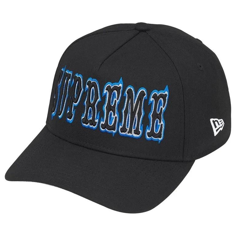 Supreme Gothic Outline Регулируемая Новая Эра Черная One-Size