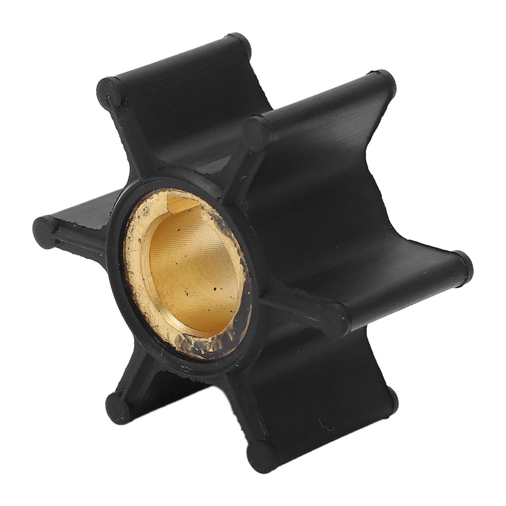 Outboard Engine Water Pump Impeller 0387361 6 Blades Replacement for Johnson Evinrude 2hp Motor 1985‑1990