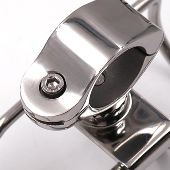 Fishing Rod Holder Portable Anti-rust High-polished with Wrench Corrosion Resistant Heavy Duty Stainless