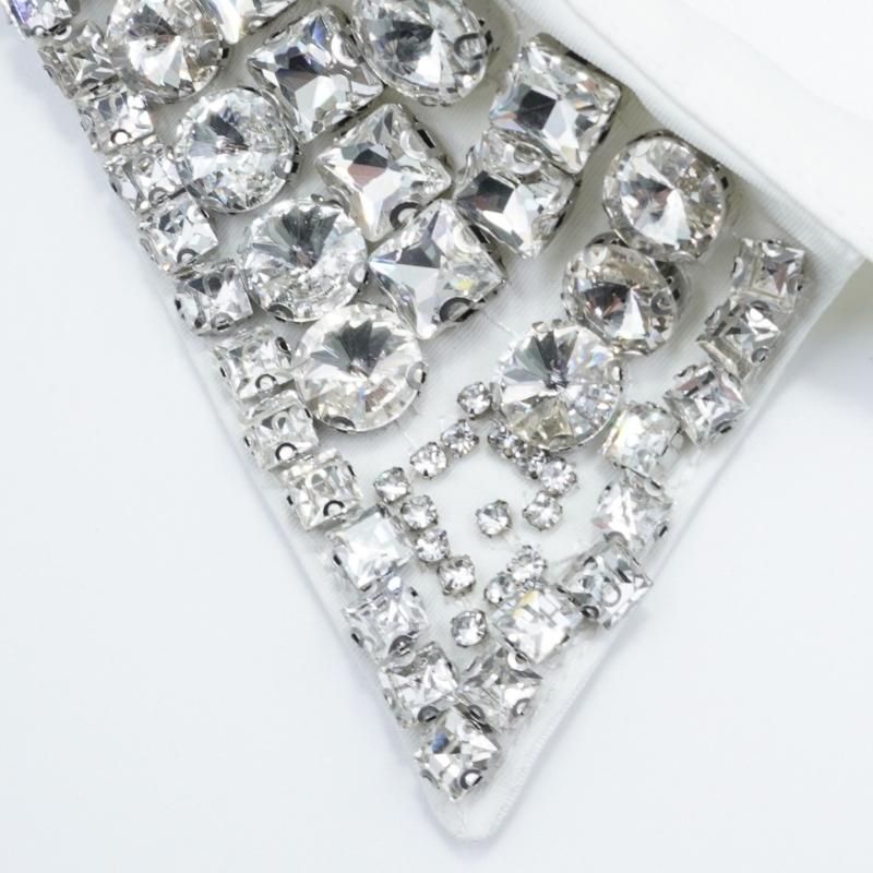 Fashion Beadwork Detachable Collar Removeable Faux Collar Easy Wear Neckwear for Women Various Occasion and Outfit