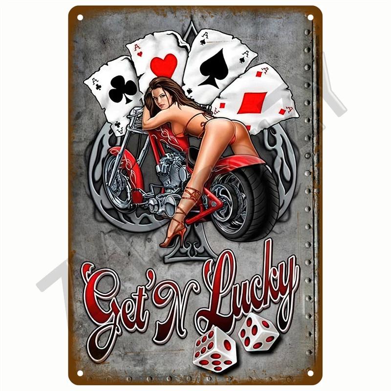 Vintage Metal Sign for Garage Gas Oil Spark Plug Tyre Service  Man Cave Club Bar Home Wall Decor Art Tin Sign Decorative Plaque