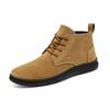 Herren Formelle Schuhe Herbst Lässige Kurze Stiefel Gehen Neue Herren Chelsea Boots Wildleder Grün Flacher Boden Loafer Gehen