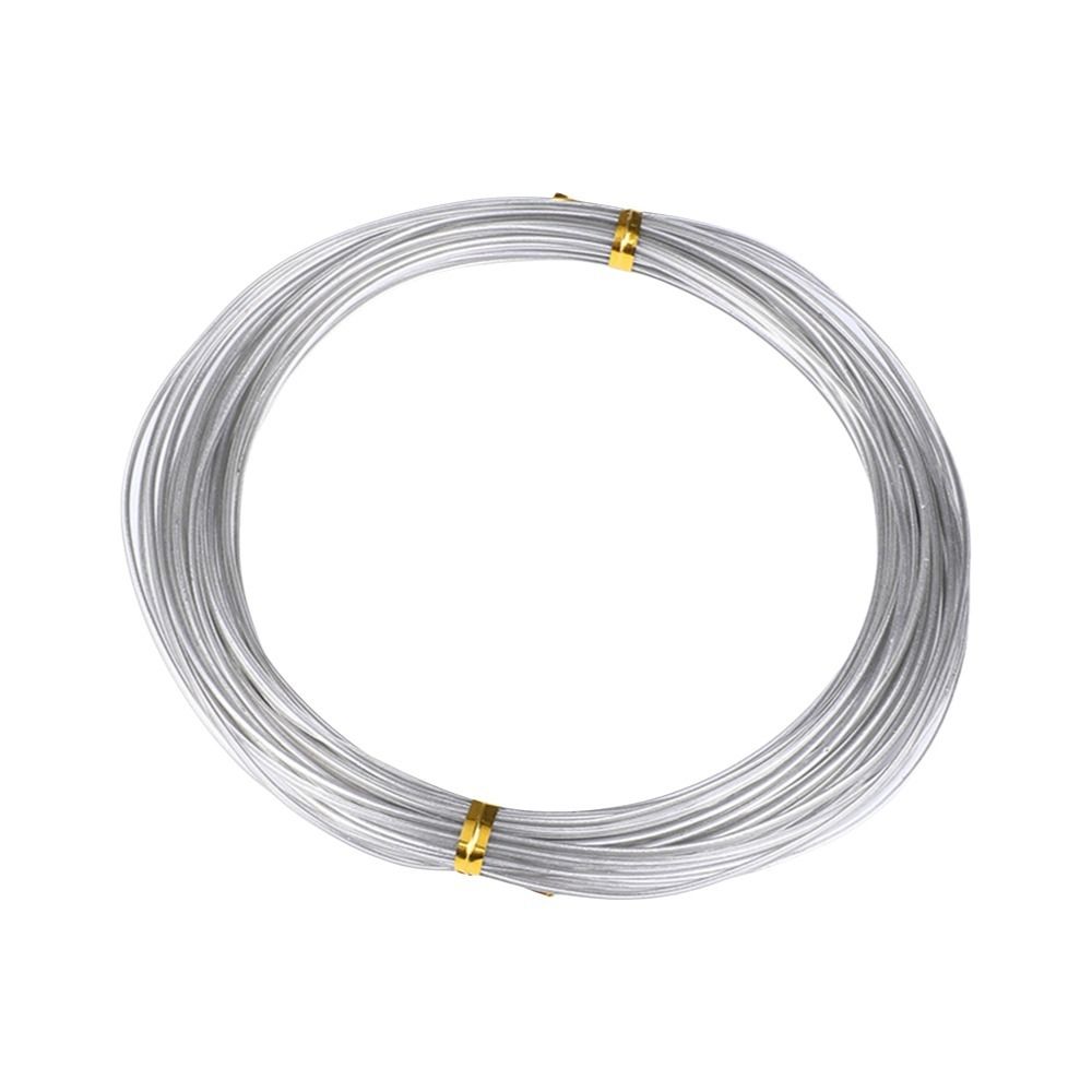 Soft Aluminum Wire 10Meter Metal Wire Rope New Floristry Wire For Bracelet Necklace