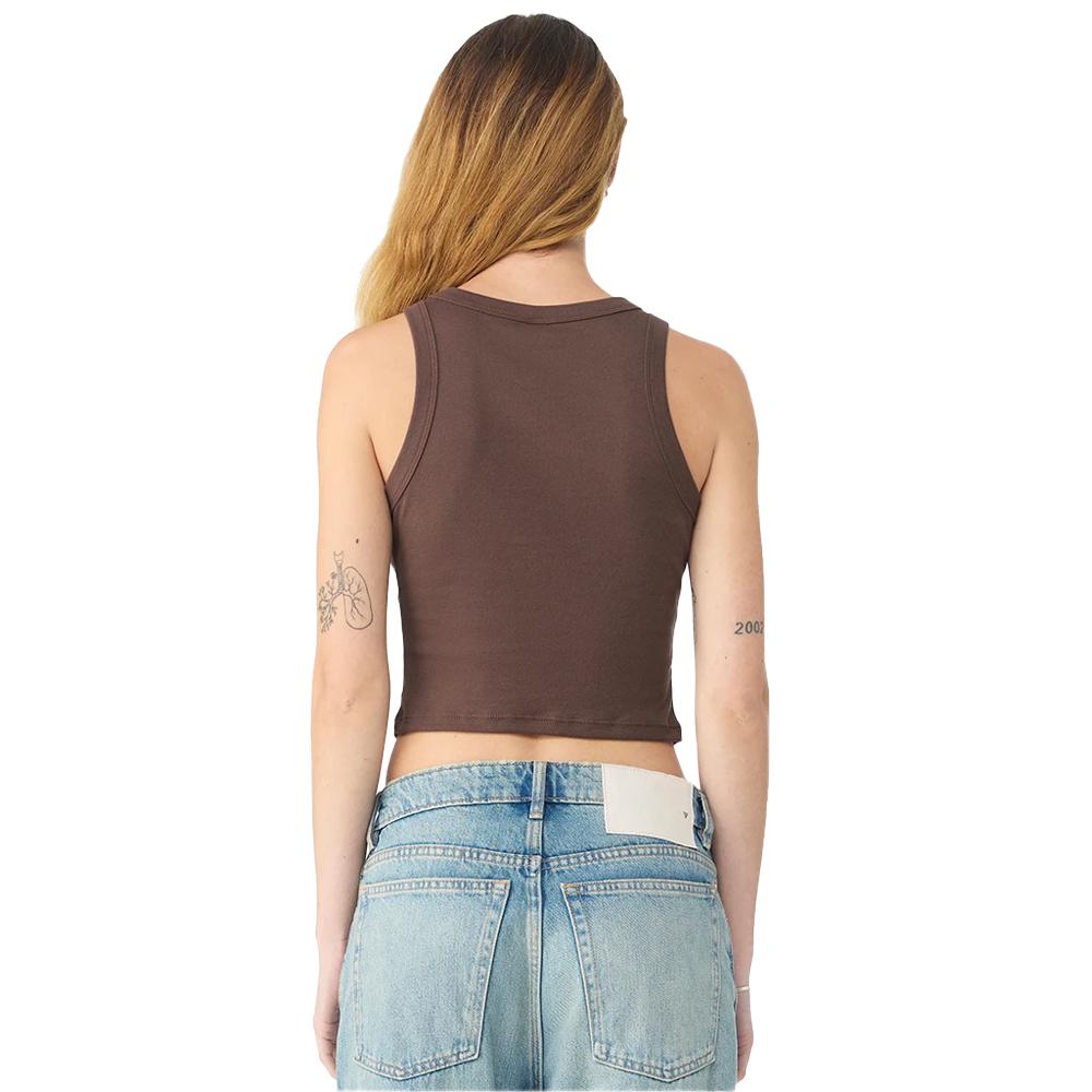 Bella + Canvas Womens/Ladies Micro-Rib Racer Tank Top