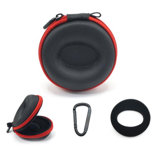 Einzelne Reiseuhr-Box Stoßfeste Uhrenaufbewahrungsbox Oxford-Gewebe Hartschalen-Uhrenschutz Anti-Rüttel-Box für 36-52mm Uhren und Smartwatches