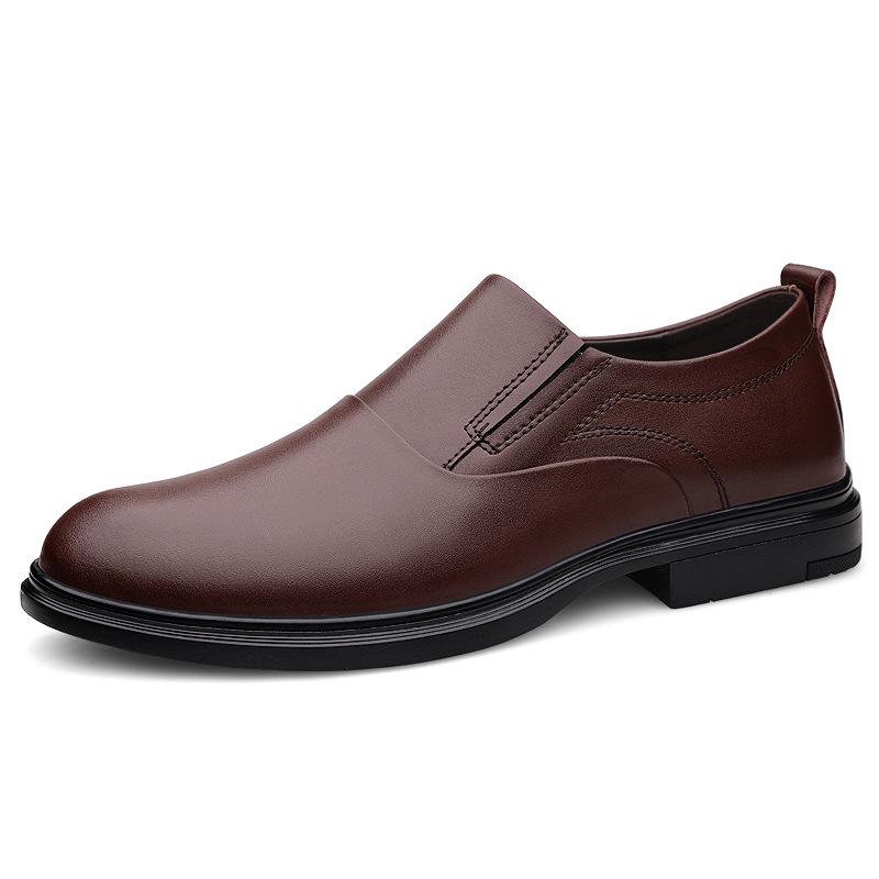 Men s Autumn Breathable Retro Suede Brogue Shoes - Korean Style, Pointed Toe Casuals 46