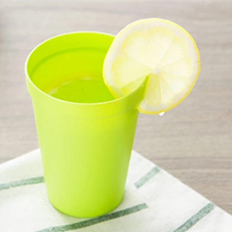 7PCS/set Portable Rainbow Cup,Household Juice Milk Drinking Tumblers,Reusable Light Weight Cups for Home Party Outdoor Indoor